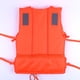 thumbnail image 3 of Jacket De Salvavidas De Seguridad, Chaleco De Vida De Natación Naranja Atendible Profesional Práctico Portátil Con Silbato Para Deportes Acuáticos, 3 of 8