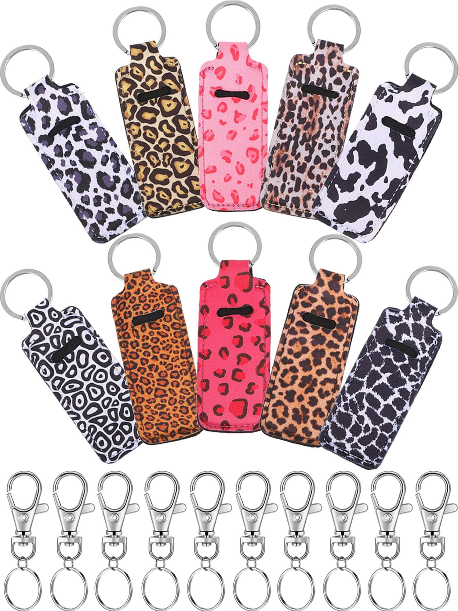 Lip Balm holder,keychain character lip balm key chain holder
