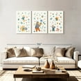thumbnail image 2 of Elephant Stock Scandinavian Musical Animals Wall Art - Horizontal Multi Panel Canvas - Kids Room Wall Decor - Kids And Nursery Multi Panel - Beige And Orange Decor - 80" x 39", 2 of 4