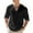 Black, variant on Snndgx Sweatshirts for Men Pullover Sports Casual Shirts Long Sleeve V Neck Loungewear Basic Shirts