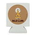 thumbnail image 2 of Dalai Llama Funny Humor Can Cooler - Drink Sleeve Hugger Collapsible Insulator - Beverage Insulated Holder, 2 of 4