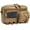 Khaki_, variant on SENLINK Molle Admin Pouch, Drawstring Pocket, Utility Belt Pouch, US Flag Patch and Backpack, 1000D Nylon EDC Organizer Bag for Camping Hiking and Travel