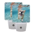 thumbnail image 7 of Lovely Dog Swims in Water LED Night Light with Smart Sensor Plug Into Wall Dusk to Dawn 2 packs, 7 of 7