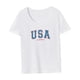thumbnail image 4 of Camiseta de mujer Ropa de verano Camiseta básica para deportes Regalo del día de San Valentín M, 4 of 7