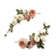 thumbnail image 1 of Guirnalda de flores decorativas realistas, guirnalda de flores artificiales para bodas 40cm, 1 of 9