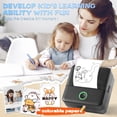 thumbnail image 5 of SLOK Mini Bluetooth Photo Printer with 10 Rolls Printing Paper，Black, 5 of 10