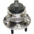 thumbnail image 4 of Wheel Hub Compatible For 2009-2014 Hyundai Genesis 2011-2016 Equus 6Cyl 8Cyl 3.8L 4.6L 5.0L Front, Left Driver or Right Passenger Bearing included, 4 of 5
