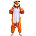 thumbnail image 2 of Disfraz de animal Onesie DarkCom Tiger para cosplay para niños de 10 a 11 años, 2 of 7