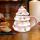thumbnail image 5 of Taza de Café de Cerámica con Diseño de Árbol de Navidad, Suministros Prácticos para La Vida Familiar., 5 of 5