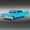Blue, variant on 1:32 Cadillac Eldorado Biarritz Classic Retro Car Alloy Metal Diecast Model Car With Sound And Light Pull Back Collection Hobby