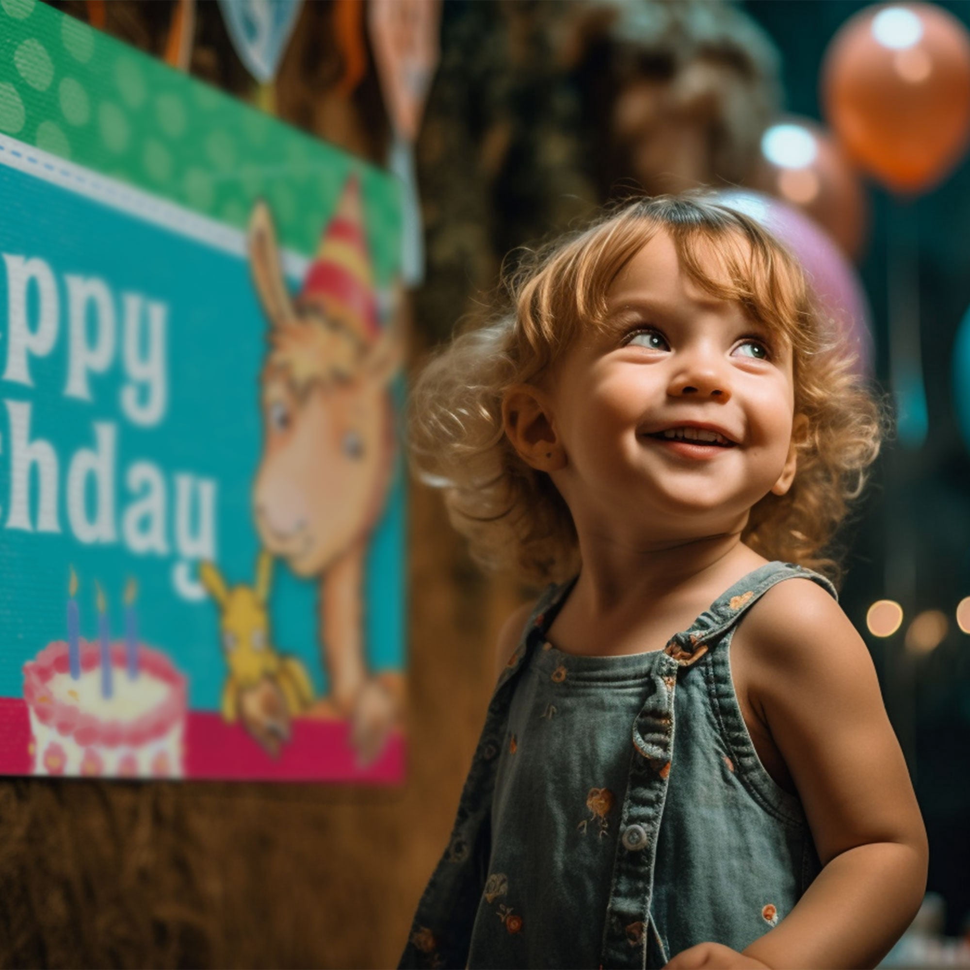 Llama Llama Happy Birthday Yard Sign