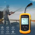 thumbnail image 4 of GFDYREE Portable Fish Depth Finder Sensitive Electronic Fishing Alarms Indicator LCD Display Handheld Fish Finder 200khz Sonar Frequency Castable Kayak Boat Fishfinder, 4 of 7