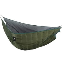 Double Hammock Underquilt Full Length Big Size Under Quilts for Hammocks, Camping Backpacking Essential, Winter Cold Weather Warm UQ Blanket Bottom Insulation