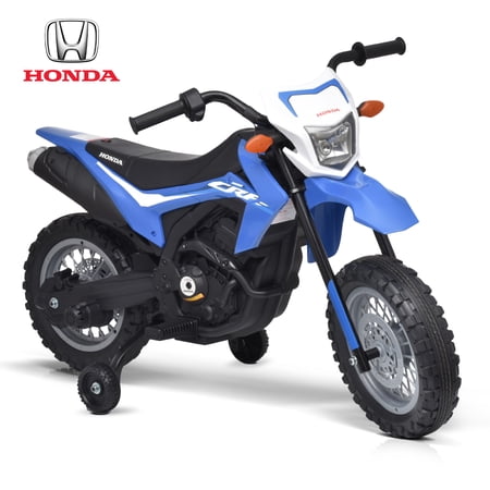 12V Kids Ride on Motorcycle Dirt Bike Honda Battery Powered Motorbike Electric Motorcycle for Kids