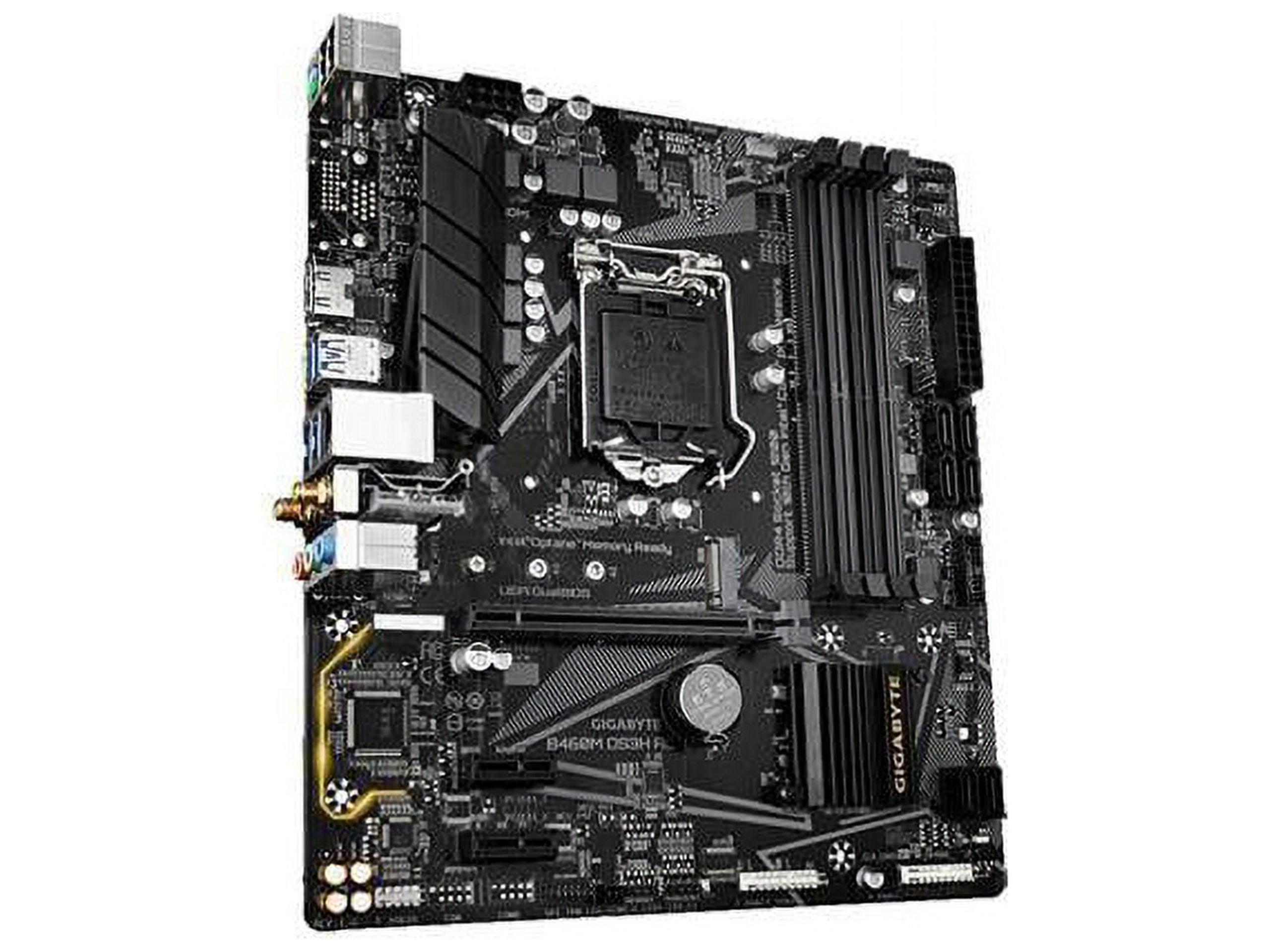 Gigabyte B460M DS3H AC-Y1 LGA 1200 Intel B460 SATA 6GBs Micro ATX