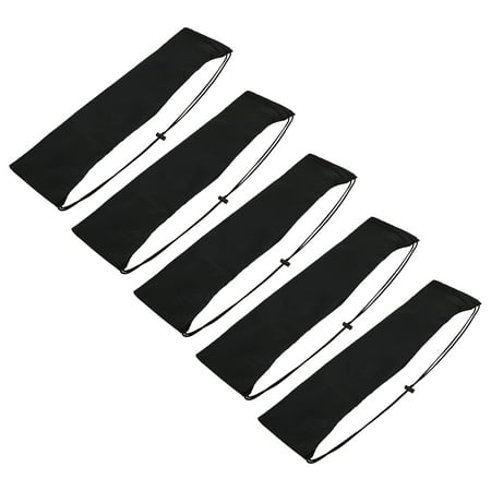 UPOUART 5Pcs Black Nylon Tripod Storage Bag Portable Carrying Case for Photographic Supplies