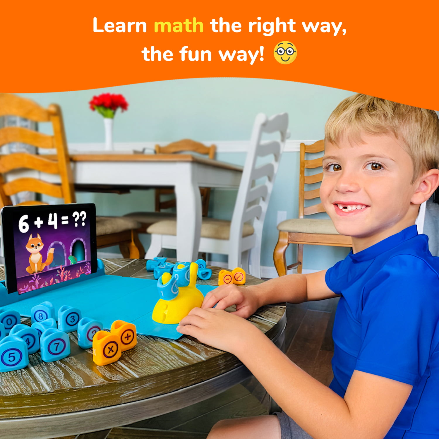 Math Games With Stories & Puzzles for 4 for sale online Plugo Count by Playshifu 