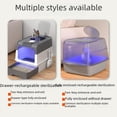thumbnail image 4 of Cat litter box oversized drawer type charging sterilization deodorant pet fully enclosed cat toilet litter box, 4 of 4