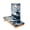 Add Carrying Case, variant on Skip's Garage | Vintage Black And White American Flag Plane Cornhole Boards | Includes (2) Boards | NO Bags | NO Accessories