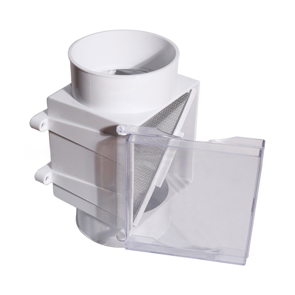 Plastic Dryer Channel Particle Collector 4 Foot Fire Risk Reduction Improves Ventilation