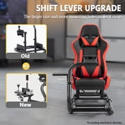 Marada Racing Simulator Cockpit with Game Seat Adjustable Fit for Logitech G25 G27 G29 G920 Racing Wheel Stand
