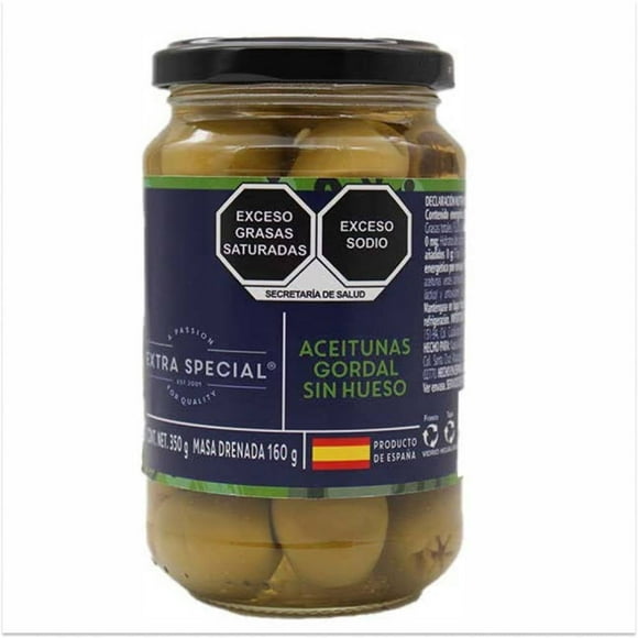 Aceitunas gordal Extra Special sin hueso 350 g