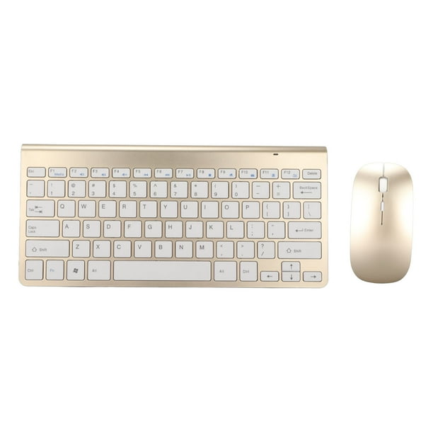 JUEGO DE TECLADO Y RATÓN FINOS, 78 TECLAS, USB, ERGONÓMICO, BOTÓN DE SILENCIO, TECLADOS DE ORDENADOR, RATÓN
