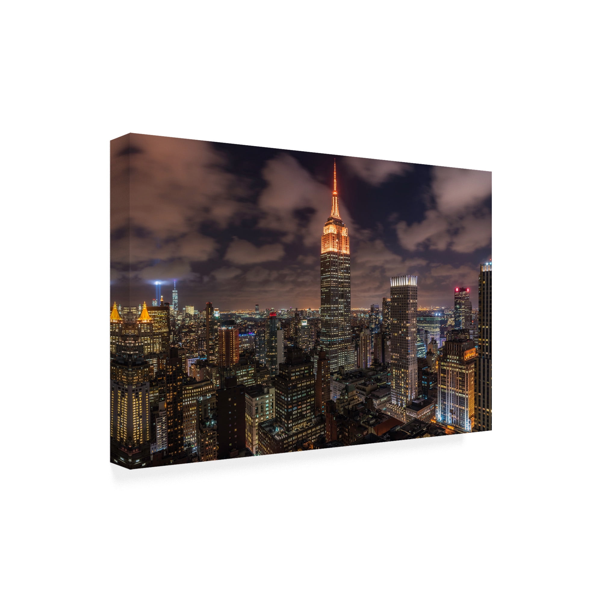 Trademark Fine Art 'Orange 9-11' Canvas Art by Bruce Gett