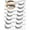 S14 Clarity 5-10MM, variant on Natural Lashes Wispy Eyelashes Natural Look Short Lashes Pack 12mm Eyelashes C Curl False Lashes Thinner Band 3D Volume Fake Eyelashes 7 Pair Siligli