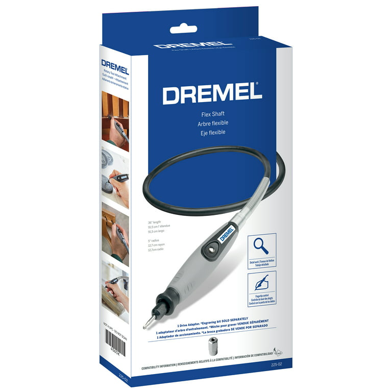 Dremel 225-02 Flex Shaft Rotary Tool Attachment for Tools 100 and
