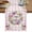 Pink, variant on Spring Easter Table Runner, Watercolor Floral Tulips Wreath Eggs Pink Plaid Washable Cotton Linen Table Runners 48 Inches Long, Dresser Scarf Runner for Nightstand/Coffee/End Tables 13''x48''