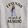 thumbnail image 3 of Disney Wish - Friends Are Made Of Magic - Toddler & Youth Crewneck Fleece Sweatshirt, 3 of 5