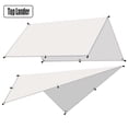 thumbnail image 5 of 3x5m Beach Sun Shelter Tarp Tent Shade Waterproof Tarp Tent Outdoor Sun Shelter Camping Tourist Tarp, 5 of 5