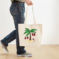 thumbnail image 4 of CafePress - Tropical Christmas Tote Bag - Unisex Canvas Tote Bag, Beige, 1-Piece, 4 of 7