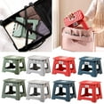 thumbnail image 2 of Daily Mix Store Folding Step Stool - Collapsible Step Stool for Family Use with Anti Slip , 7.5/10 Inch Portable Travel Stools for Indoor and Outdoor Applications, Up to 300 lbs, 2 of 8