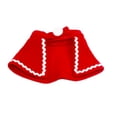 thumbnail image 2 of OULII 2 Pcs Costume de Chiot Cape Tenue de Chien Chiot pour Séances Photo de Vacances Rouge, 2 of 4