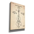 thumbnail image 2 of Epic Graffiti "Violin Blueprint Patent Parchment" Giclee Canvas Wall Art, 26"x40", 2 of 3