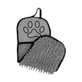 thumbnail image 4 of Toalla de secado de perros 21.26x8.46 "o perros, gatos y otras mascotas toalla de baño para mascotas Gris, 4 of 8