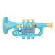 thumbnail image 1 of Instrumentos musicales, trompeta para niños, juguete musical preescolar para niños y niñas (azul), ejercita la capacidad auditiva de los niños, 1 of 5