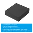 thumbnail image 4 of Uxcell 4x4x1.2" Rubber Bench Block Square Stamping Base Hammering Metal, Black, 4 of 5