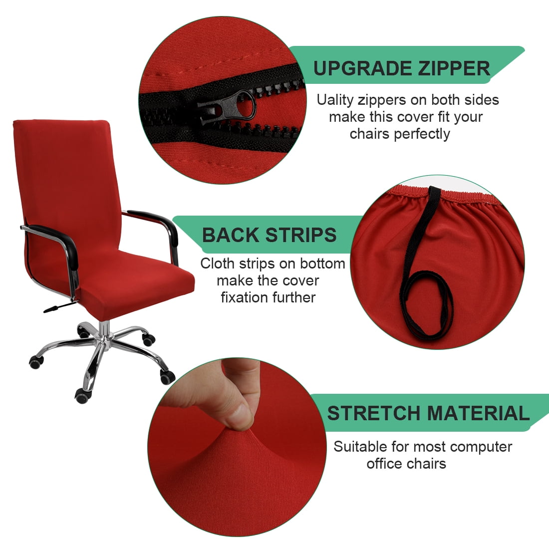 Office chair cover online cloth