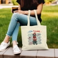thumbnail image 3 of Hello Winter Great Dane Smiling in Red Scarf Hat Welcome Christmas Canvas Tote Bag Danes Dog Lover Gifts Reusable Shopping Grocery Bag - 00017, 3 of 5