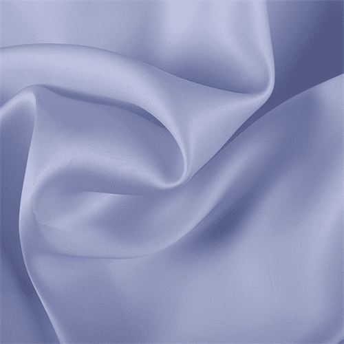 Light Blue Silk Satin Organza, Fabric By the Yard