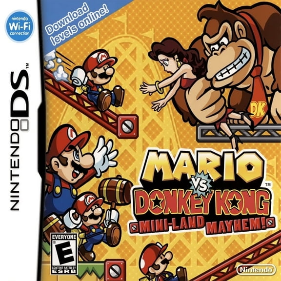 DS Game Cartridges Maro vs. Donkey Kong: Mini-Land Mayhem! US Version, DS Game Card for NDS 3DS DSI DS