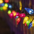 thumbnail image 3 of Christmas Lights Indoor Outdoor, 50 LED 17ft C6 String Lights with 8 Modes, Christmas Decorations for Xmas Tree Yard Wedding Holiday Home Decor (Multicolor), 3 of 8