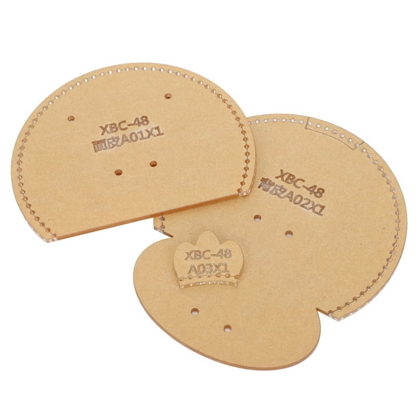 Acrylic Templates For Leatherwork, Transparent And Clear Durable DIY