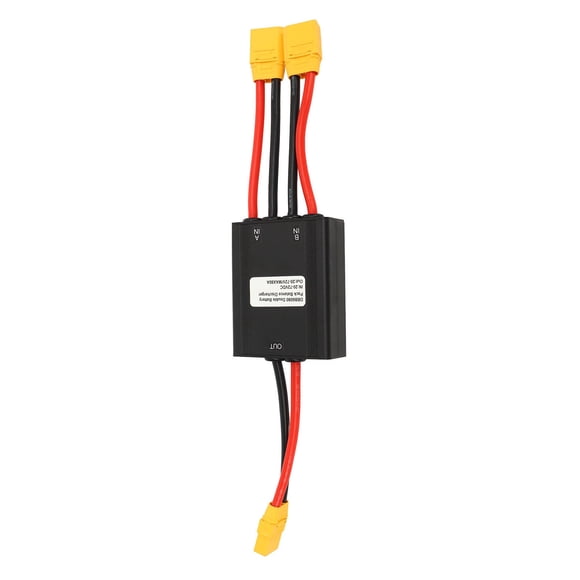 Electric Bike Double Battery Discharge Converter 20V To 72V Dual Battery Parallel Module Adapter For Replacement