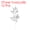 Silver, variant on Uxcell 14.5" Artificial Silk Leaf, 12 Pcs Artificial Leaves Stems Fake Leaves for Christmas Decoration, Silver
