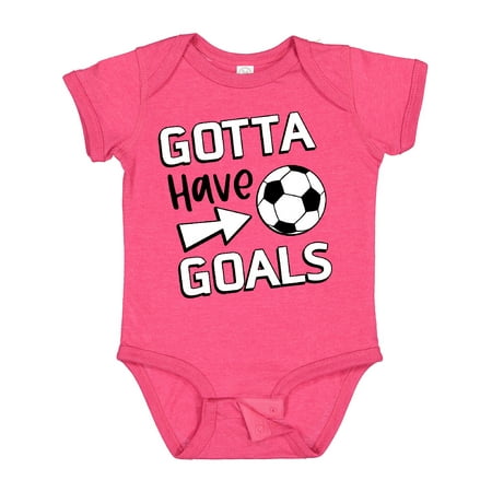 

Inktastic Gotta Have Goals- Soccer Gift Baby Boy or Baby Girl Bodysuit