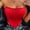 01 Wine, variant on Women's T-Shirts , Women's Fashion Solid Slim Backless Tanks Top Short Breast Wrap Vest